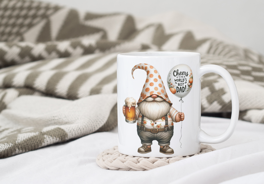 Gnome's Cheers to Dad Mug