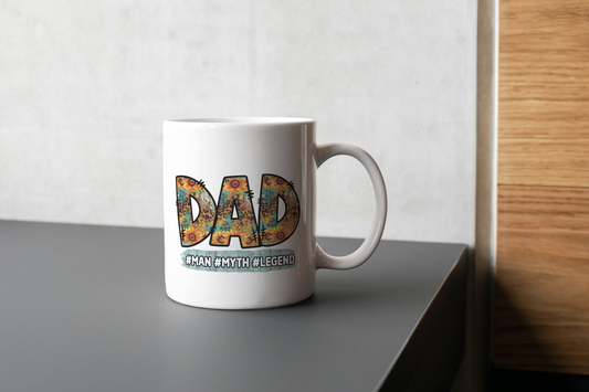 Dad #Man #Myth #Legend Mug